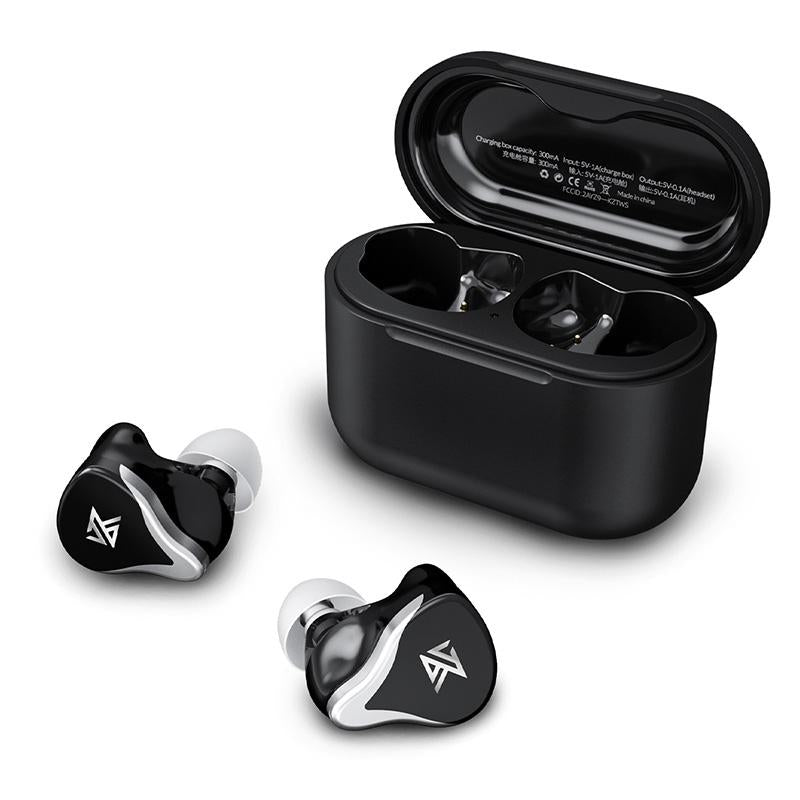 Kz Z3 Hybrid 1dd & 1ba Wireless Bluetooth 5.2 Tws Earphone - Black