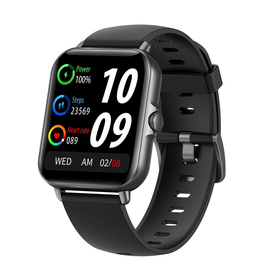 1.69 Inch Tft Screen Smart Watch Support Blood Pressure Monitoring / Sleep Monitoring - Black