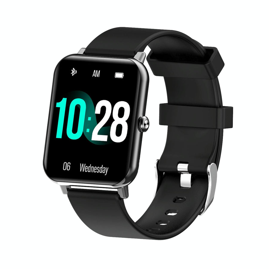 1.69 Inch Tft Screen Ip67 Waterproof Smart Watch Support Body Temperature Monitoring / Sleep Monitoring / Heart Rate Monitoring / Incoming Call Reminder - Black