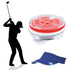 Magnetic Golf Cap Clip with Ball Marker - Mk011 - Red
