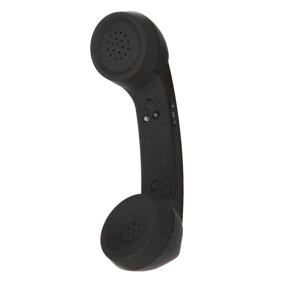 Retro Bluetooth Wireless Microphone for Mobile Phones - Black