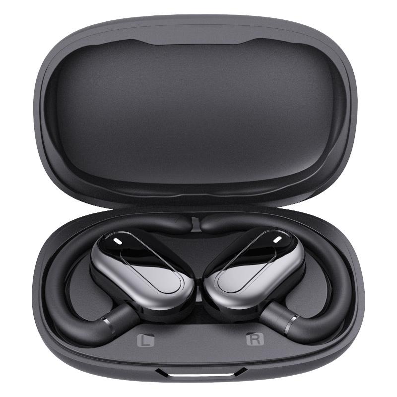 Wireless Stereo Earphones with Charging Case - Outdoor Sound - Black