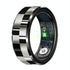 Smart Ring With Health Monitoring Gesture Control And Somatosensory Games - Size 9 - Black