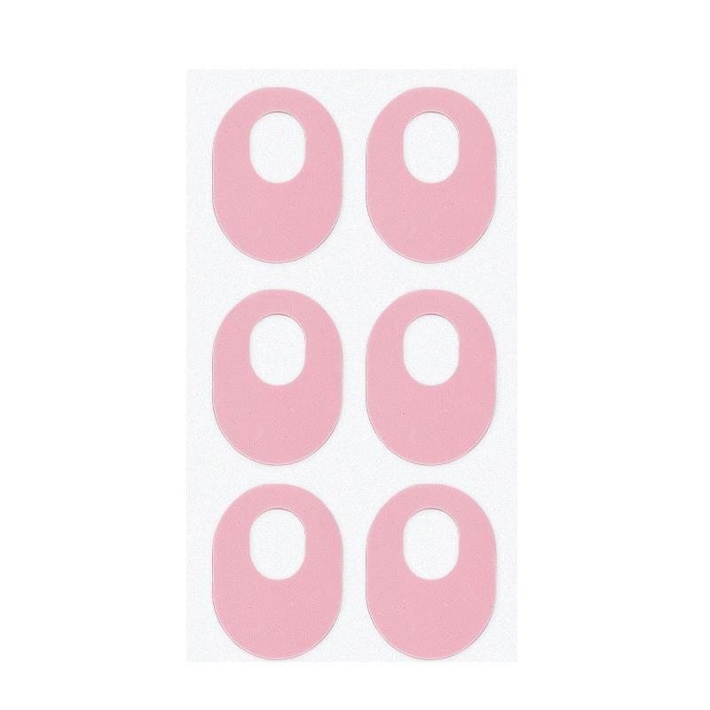 Latex Callus Protection Sticker Anti-Wear - Pink Elliptical