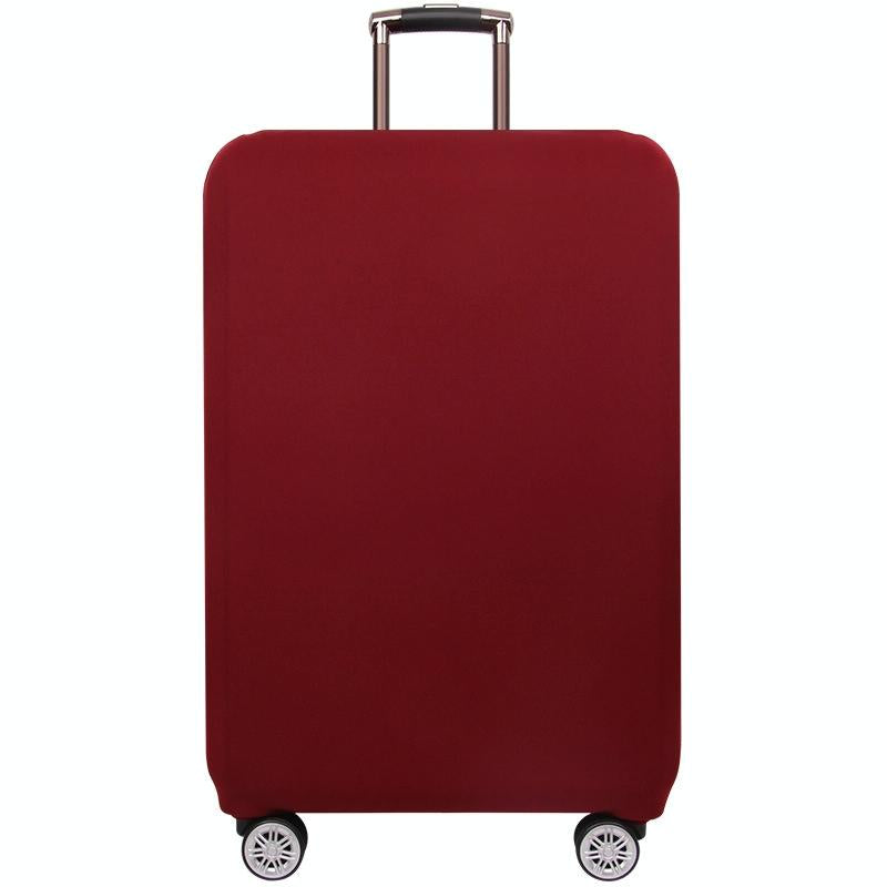 Stretch Luggage Dust-proof Cover - Durable & Protective - Size s - Wine Red