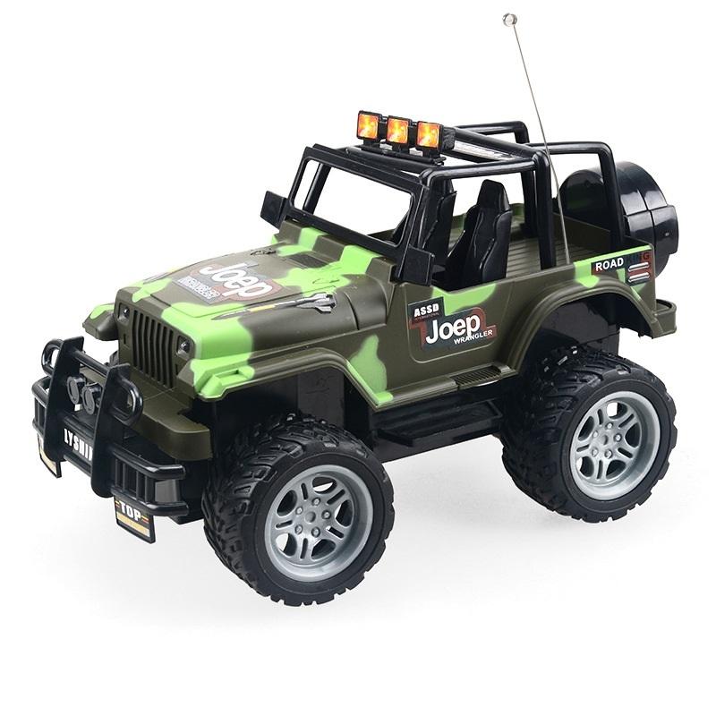 Remote Control Electric Car with Usb Charging for Kids - Camouflage Convertible