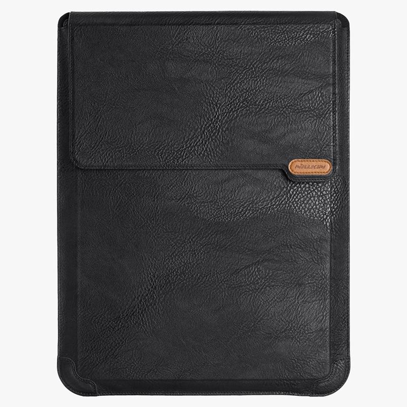 14.0 Inch Water Wave Texture Laptop Sleeve - Versatile Design - Black