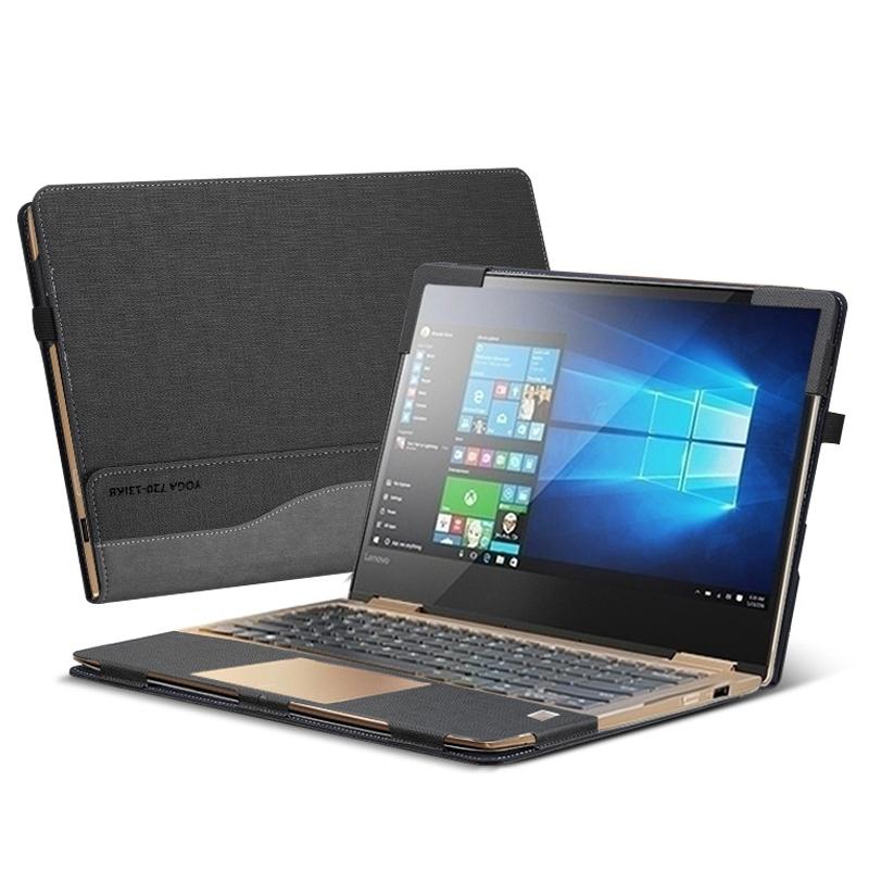 Yoga 720-13 Laptop Leather Case - Protective - Gentleman Gray