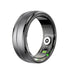 Smart Ring With Heart Rate Blood Oxygen & Sleep Monitoring - Size 11 - Black
