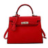 Stylish Winter Crossbody Bag for Women - Single Shoulder Kelly Design - Red