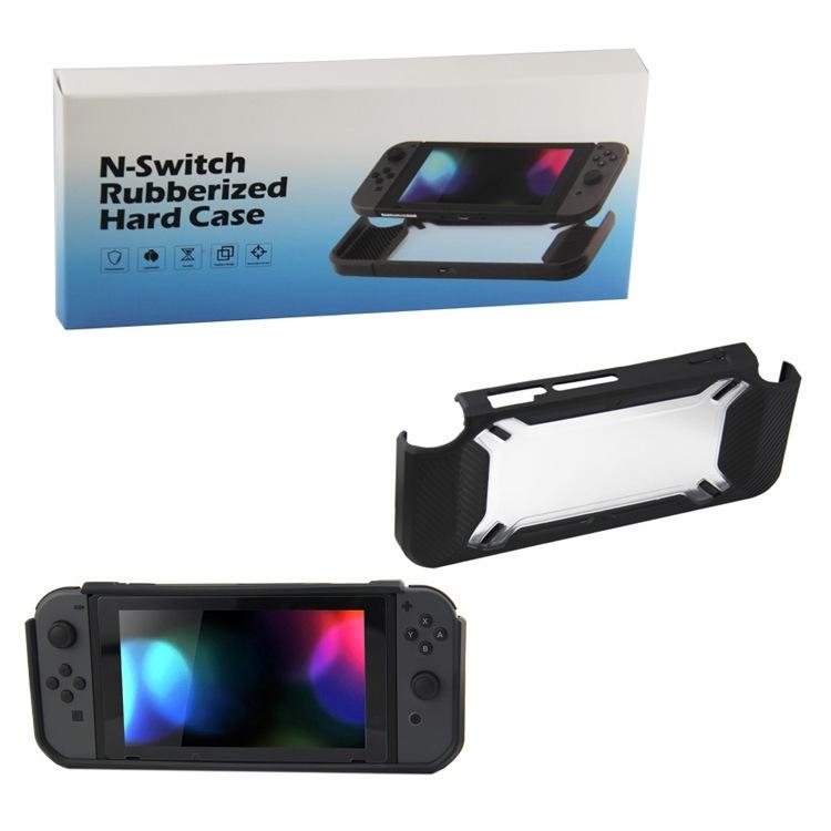 Nintendo Switch Back Cover - Scratch Resistant - Black + White