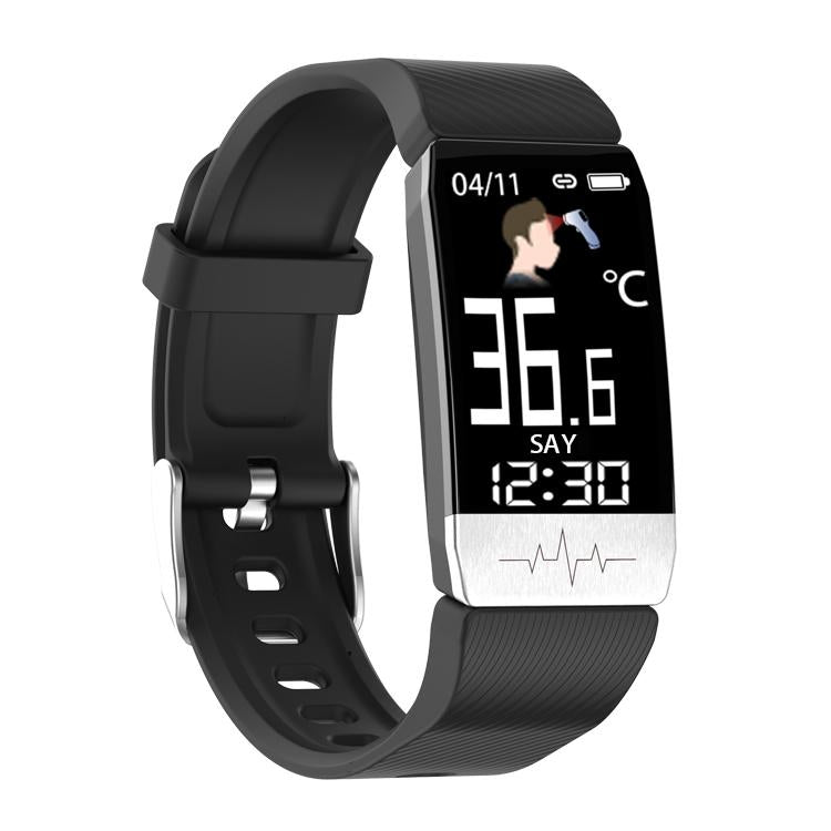 Waterproof Smart Bracelet With Blood Oxygen & Heart Rate Monitoring - Black