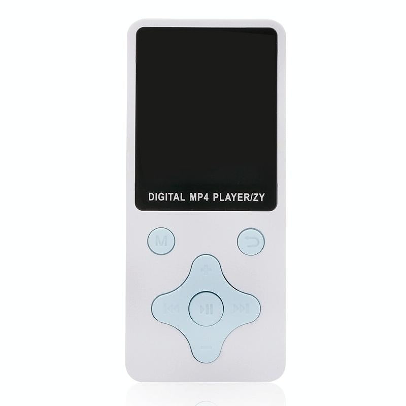 Ultra Thin Lossless Mp4 Player With Hd Video & Sound Quality - White