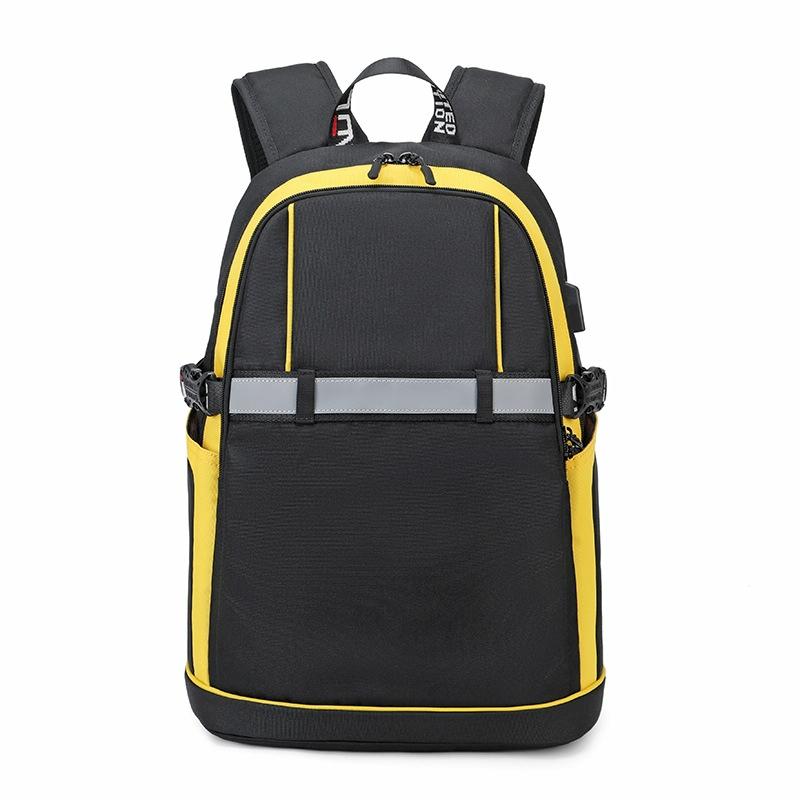 Student Backpack - Lightweight and Durable - Ideal for School - Large Yellow