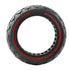 Electric Scooter Tire - 10x3 53.5 Card 255x80 & 80 / 65-6.5 Universal Off-road Red