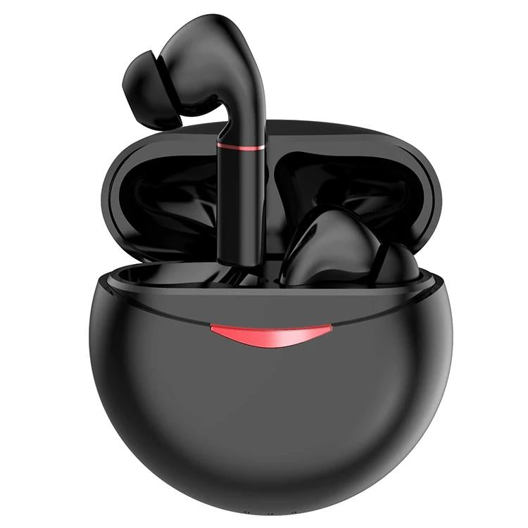 T & g T50 Sport Tws Bluetooth Earbuds with Noise Canceling and Mic - Black