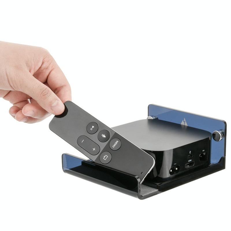 Wall Mount for Amazon Fire Tv - Half-transparent Tea Black