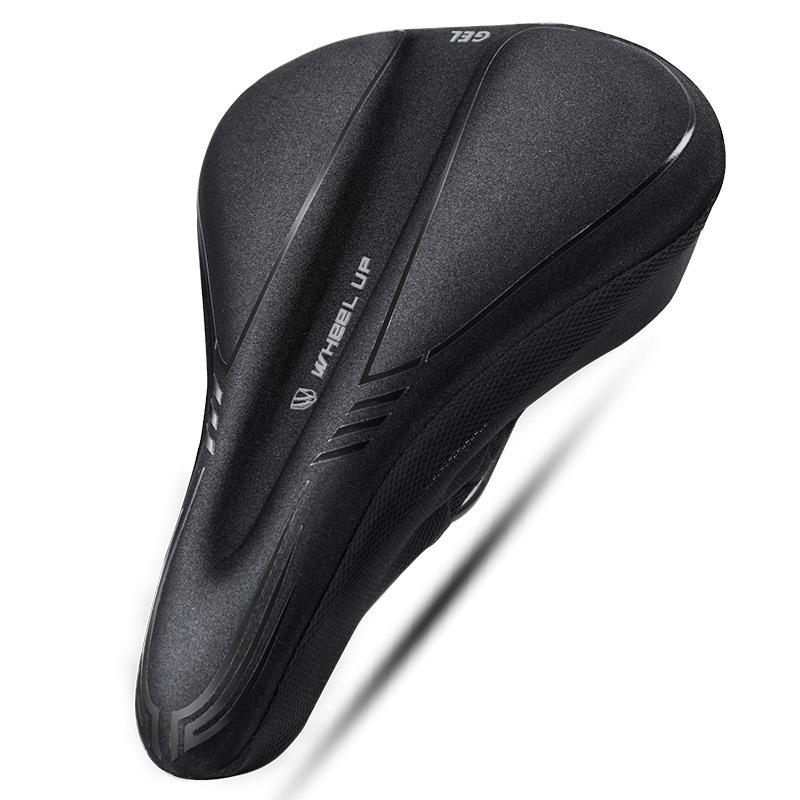 Thick Silicone Bike Seat Cover For Comfortable Riding - Large