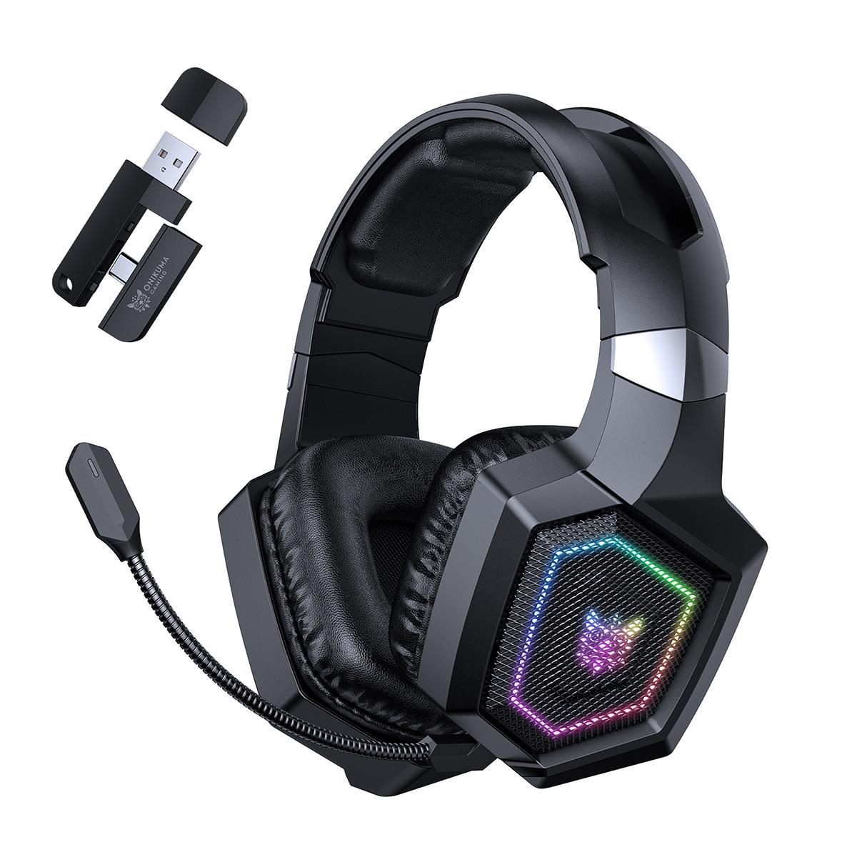 Tri-Mode Bluetooth E-Sports Headset - Black