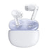 Wireless Dual Noise-cancelling Bluetooth Earphones for Music and Calls - Ivory White