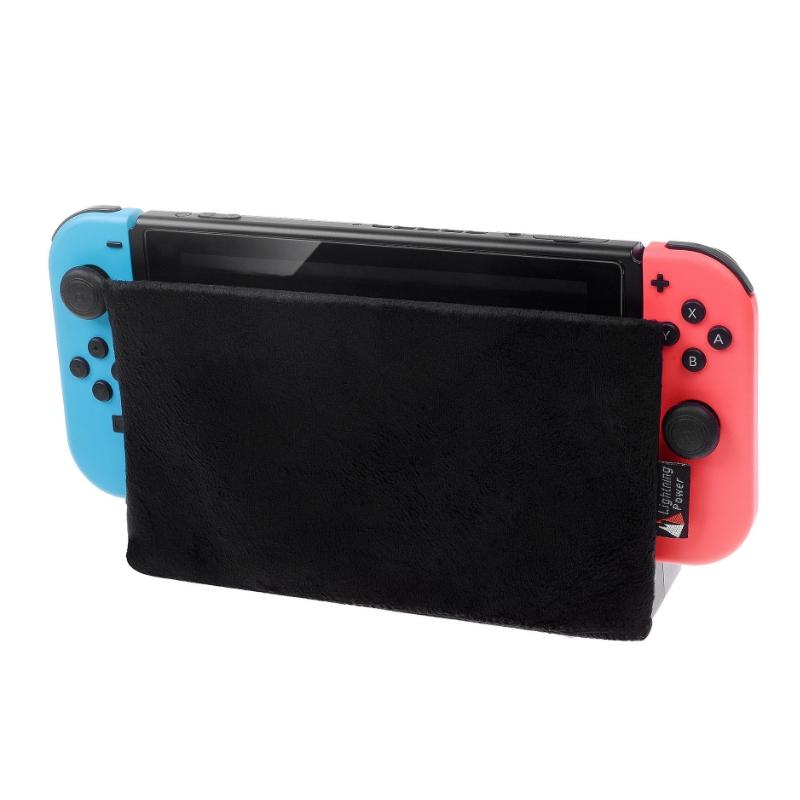 Switch Charging Dock Cover - Soft Crystal - Black