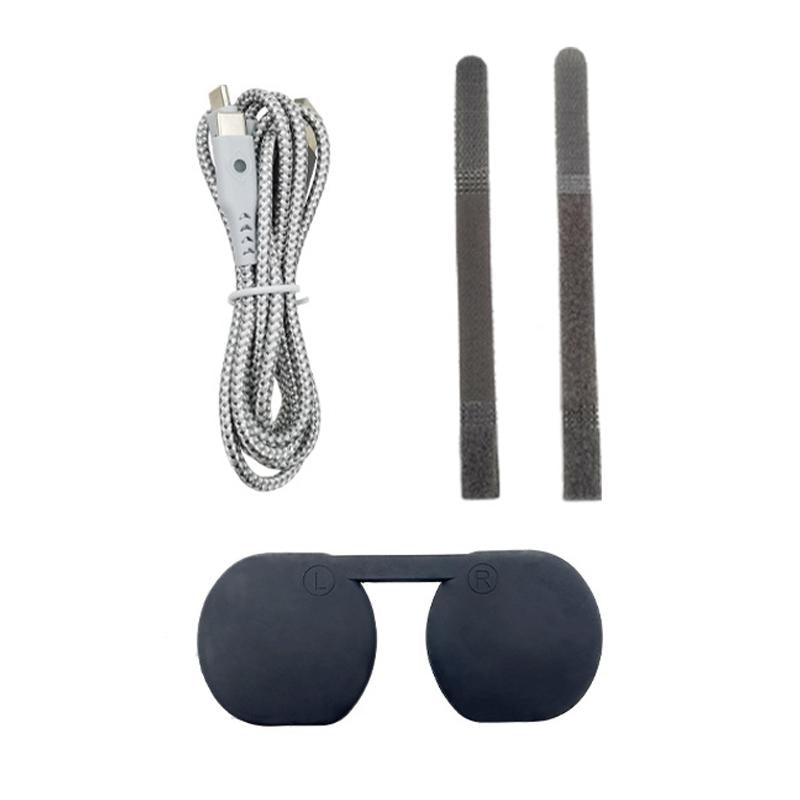 Psvr2 Type c Charging Cable and Glasses Cover Set with Tie