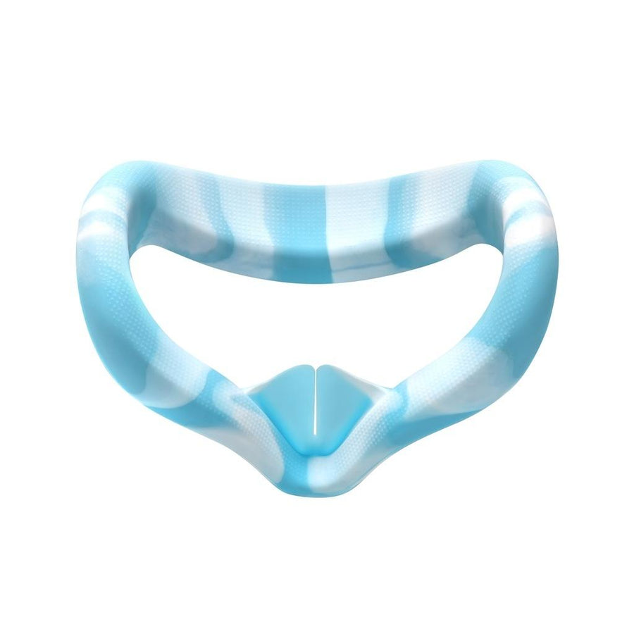 Silicone Vr Eye Cover for Oculus Quest 2 - Anti-sweat - White Blue