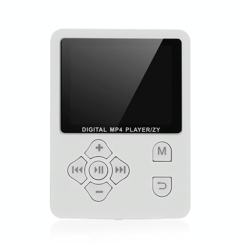 Lossless Mp4 Player With Synchronized Lyrics Cross Button Style - White