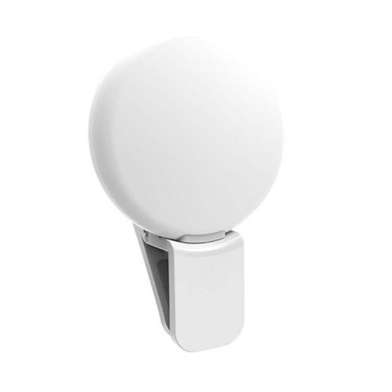 2-pack Led Selfie Light for Mobile Phone Photography - White