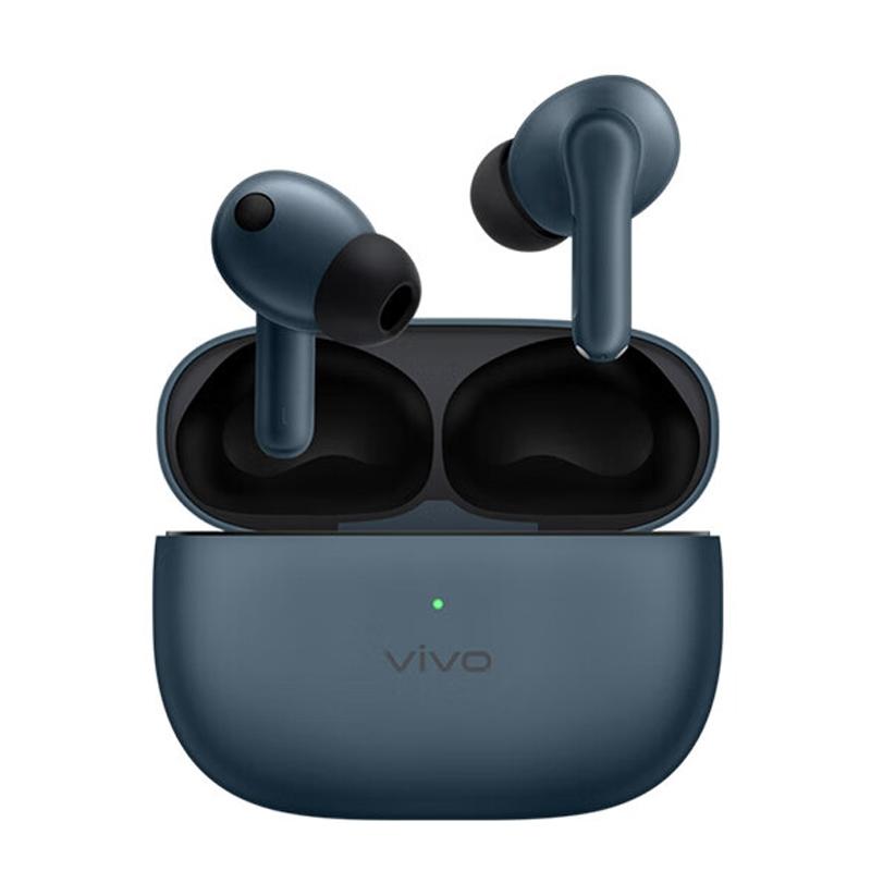 Wireless Smart Noise-cancelling Earphones for Sports - Blue