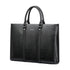 Black Waterproof Laptop Handbag - Multifunctional Business Wearable