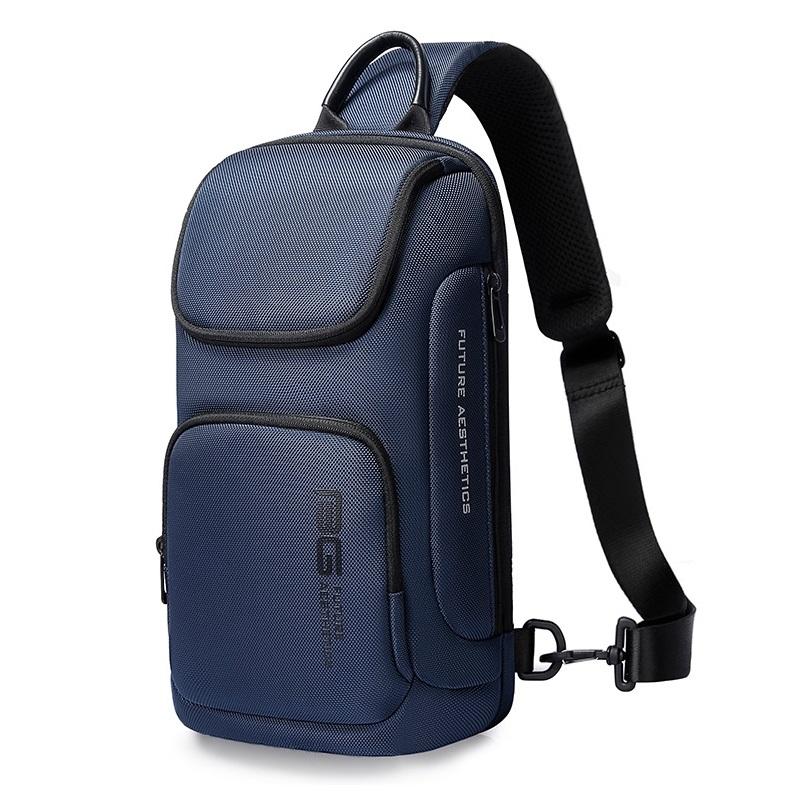 Lightweight Men Crossbody Bag For Business Essentials - Blue