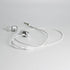 Aluminum 3.5mm Earbuds for Meta Quest 2 - Compact and Durable - White