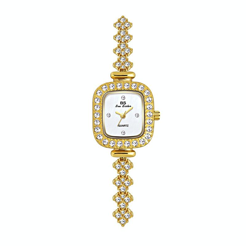 Diamond Bracelet Watch for Women - Elegant and Timeless - Gold
