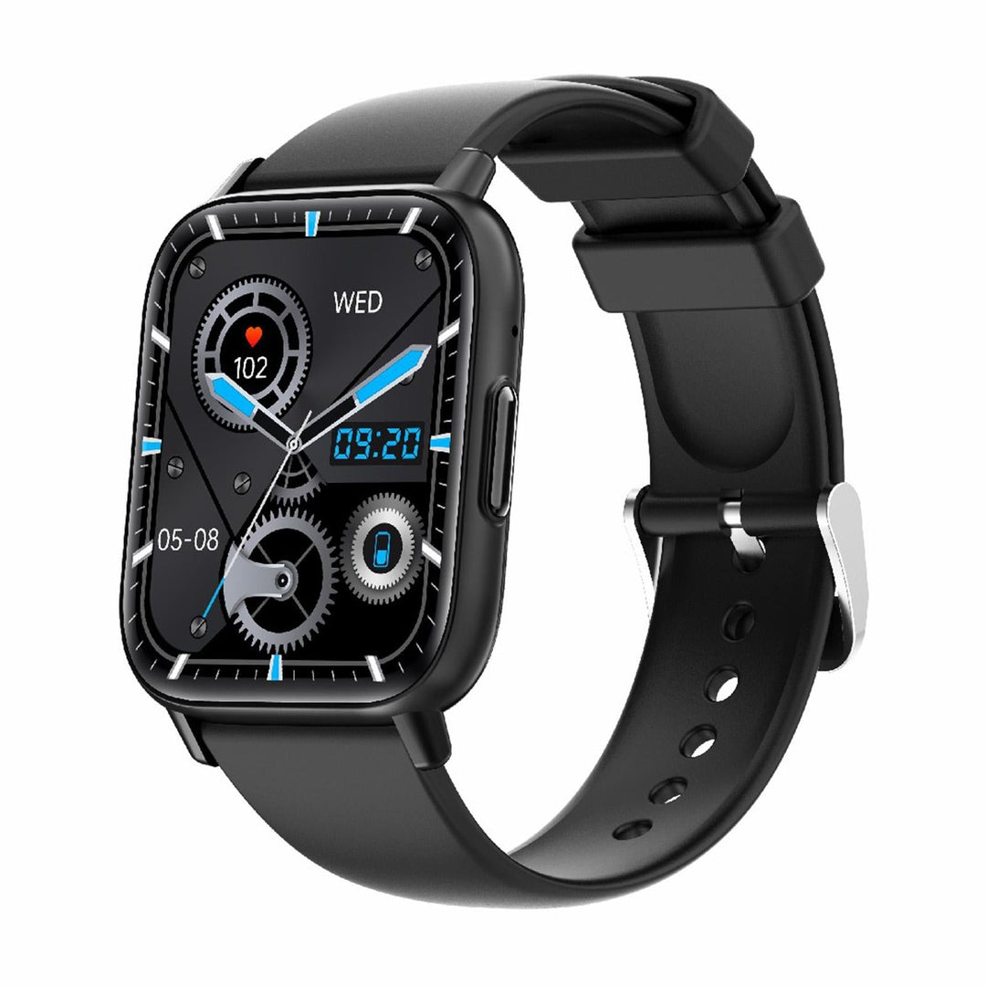 1.83 Inch Bt5.2 Smart Sport Watch Support Bluetooth Call / Sleep / Blood Sugar / Blood Oxygen / Temperature / Heart Rate / Blood Pressure Health Monitor - Black