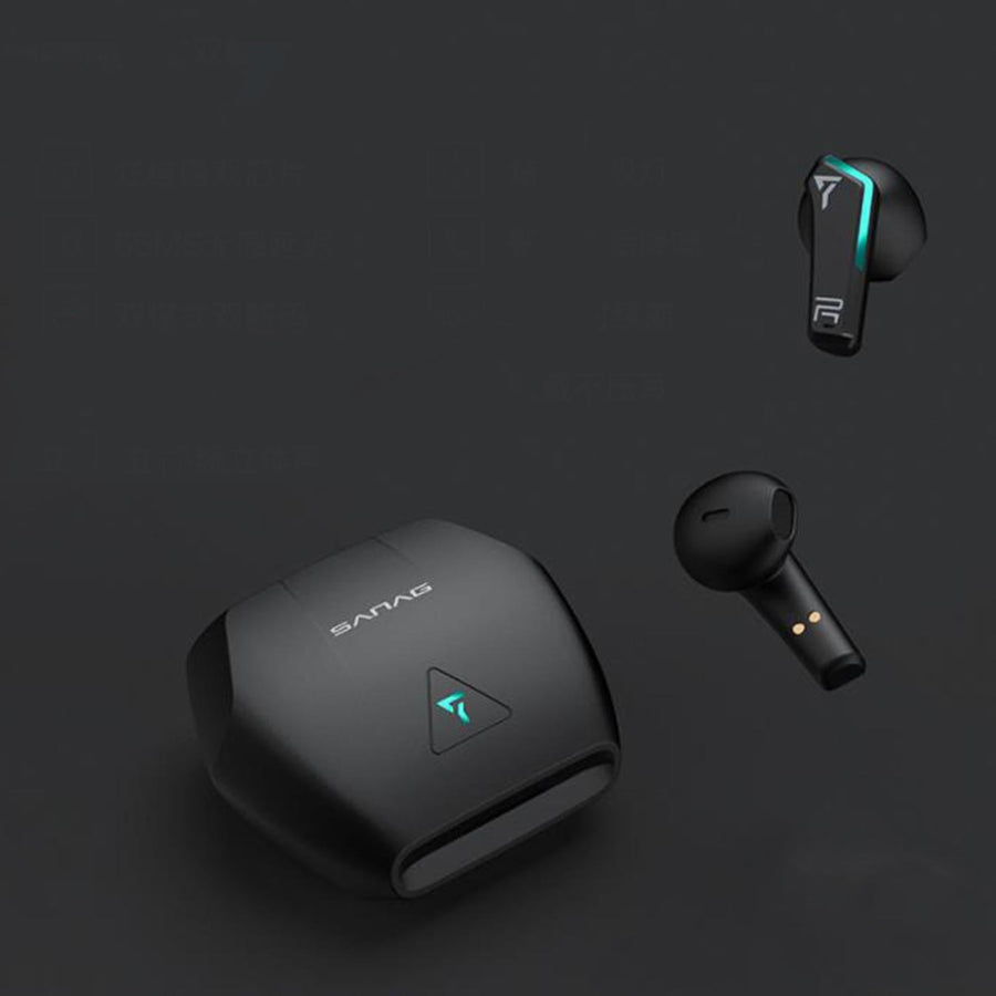 Wireless Bluetooth Gaming Headset with Noise Reduction - Black