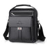 Large Capacity Men Retro Messenger Bag - Black