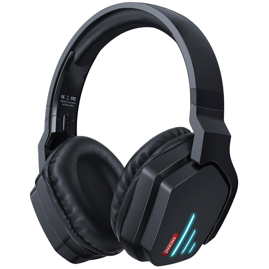 Adjustable Bass Gaming Bluetooth Headset With Mic