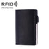 Crazy Horse Rfid Blocking Card Holder - Pu Leather