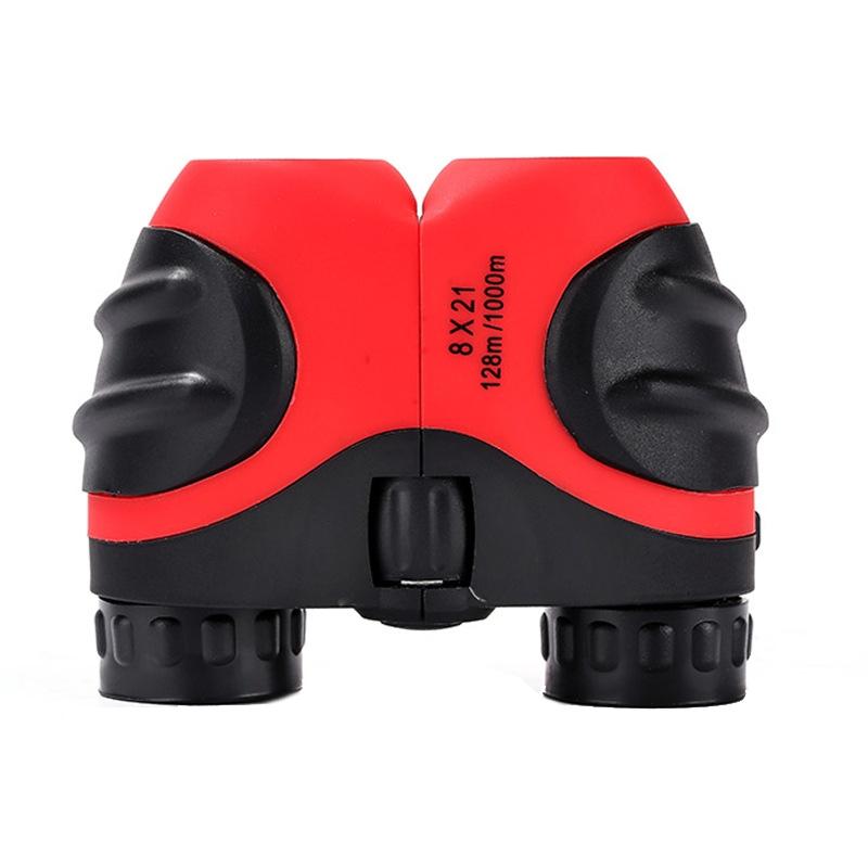 Mini Hd Binoculars for Children - Compact and High-quality - Red