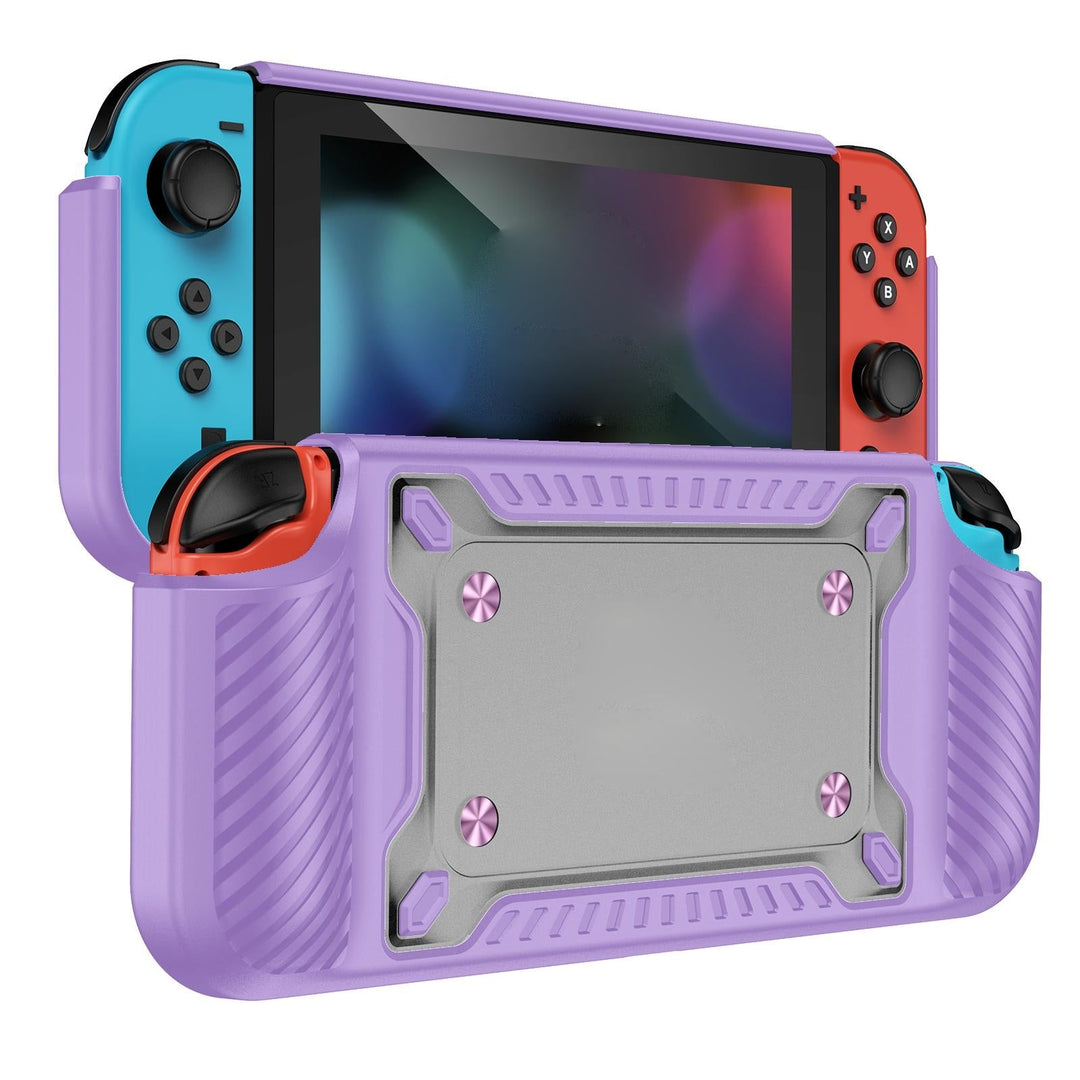 Protective Tpu Pc Case for Nintendo Switch Oled - Lilac