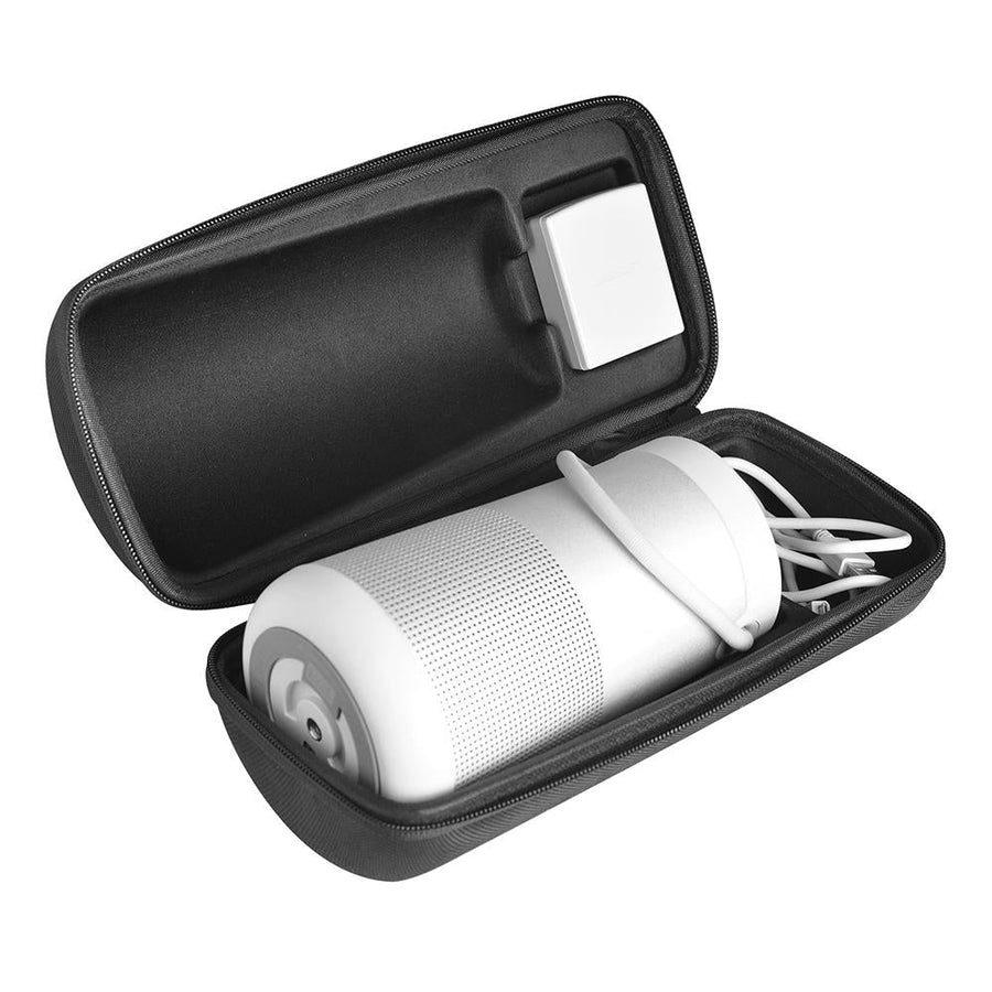 Portable Eva Storage Bag for Bose Soundlink Revolve+ Speaker - Black