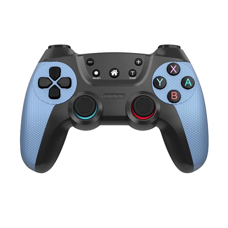 Wireless Bluetooth Game Controller for Switch Pro Pc and Android with Vibration Wake-up - Blue