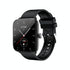 1.96 Inch Ip67 Waterproof Silicone Band Smart Watch Supports Dual-Mode Bluetooth Call / Heart Rate Monitoring - Black