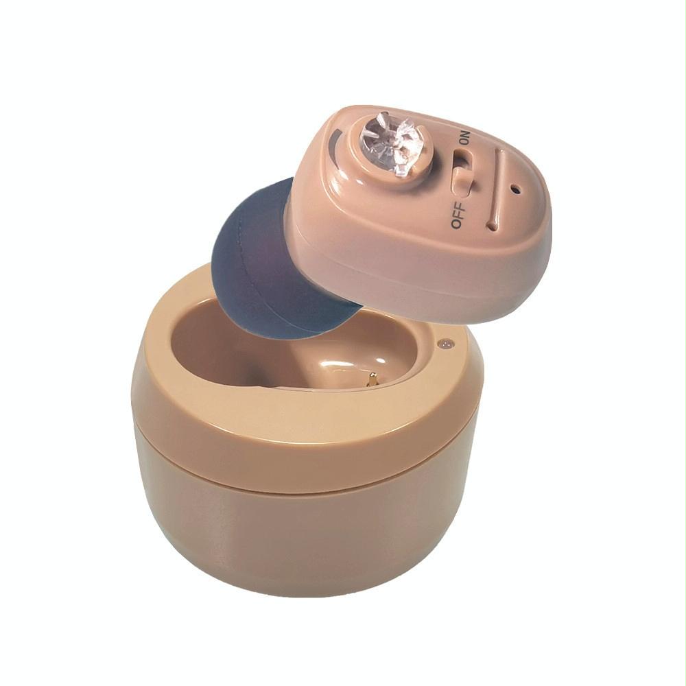 Rechargeable Invisible Cic Hearing Aid Skin Color