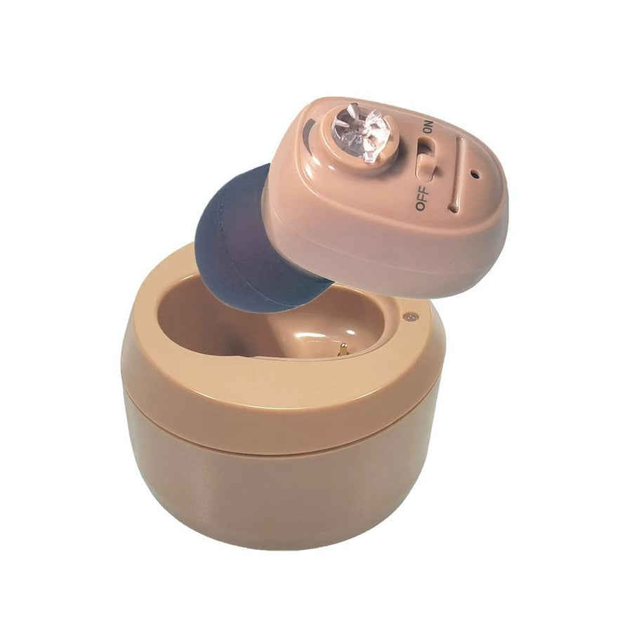 Rechargeable Invisible Cic Hearing Aid Skin Color