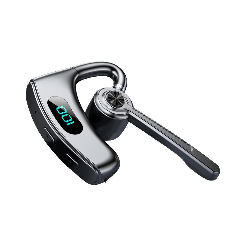 Bone Conduction Gaming Bluetooth Earphones with Noise Reduction - Black