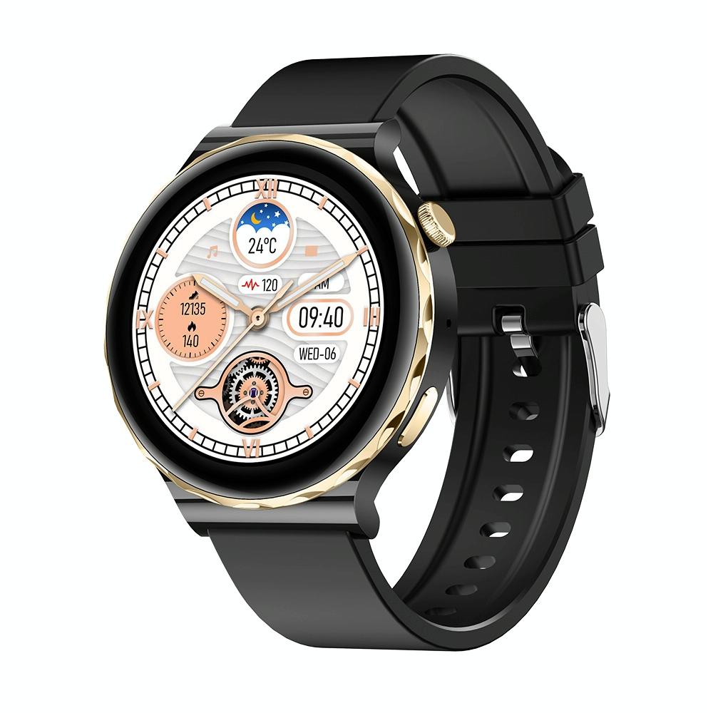 1.28 Inch Dual Mode Sport Smart Watch Support Bluetooth Call / Sleep / Blood Oxygen / Heart Rate / Blood Pressure Health Monitor - Black