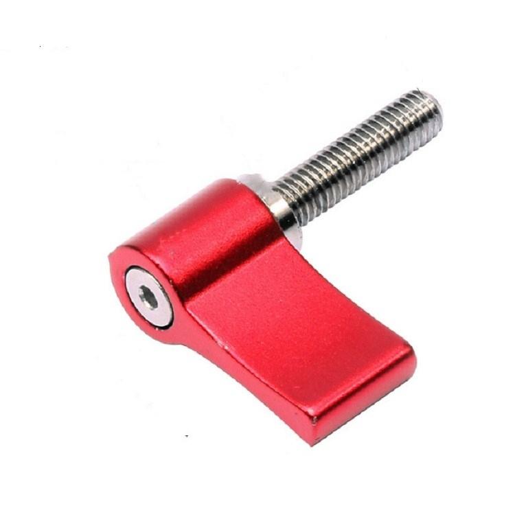 Action Camera Positioning Locking Screw - Aluminum Alloy M5x20mm - Red