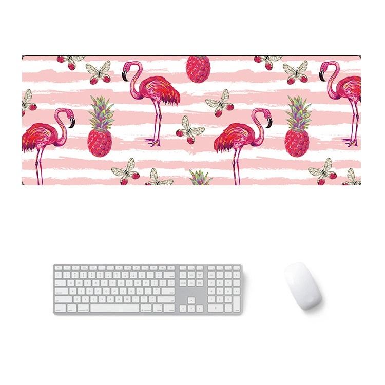 Rubber Mouse Pad For Office Learning - 1 Flamingo